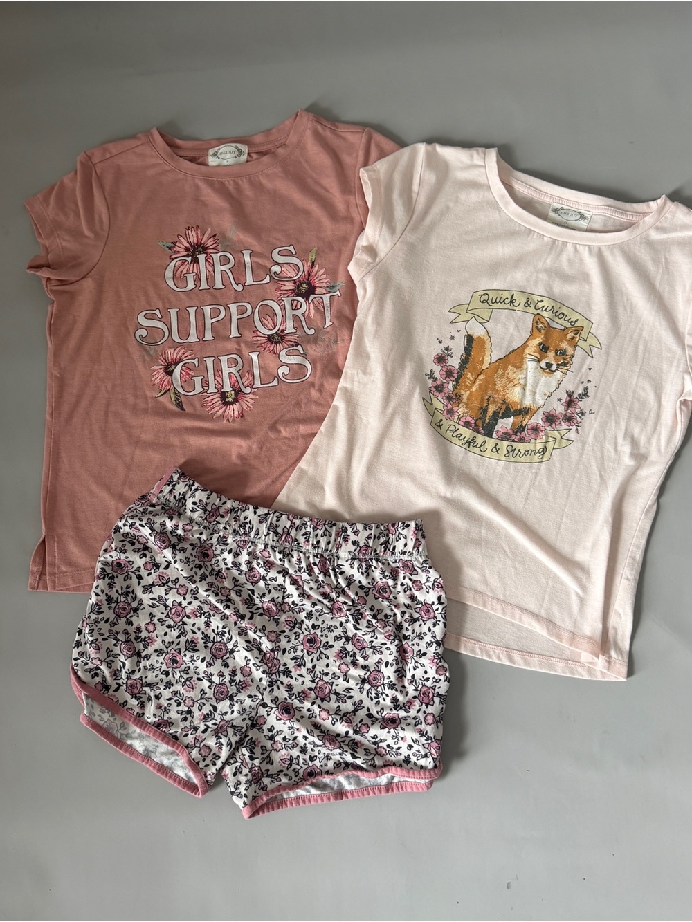 Mia Joy Joyfolie Girls lot Short Sleeve Tees & Shorts
